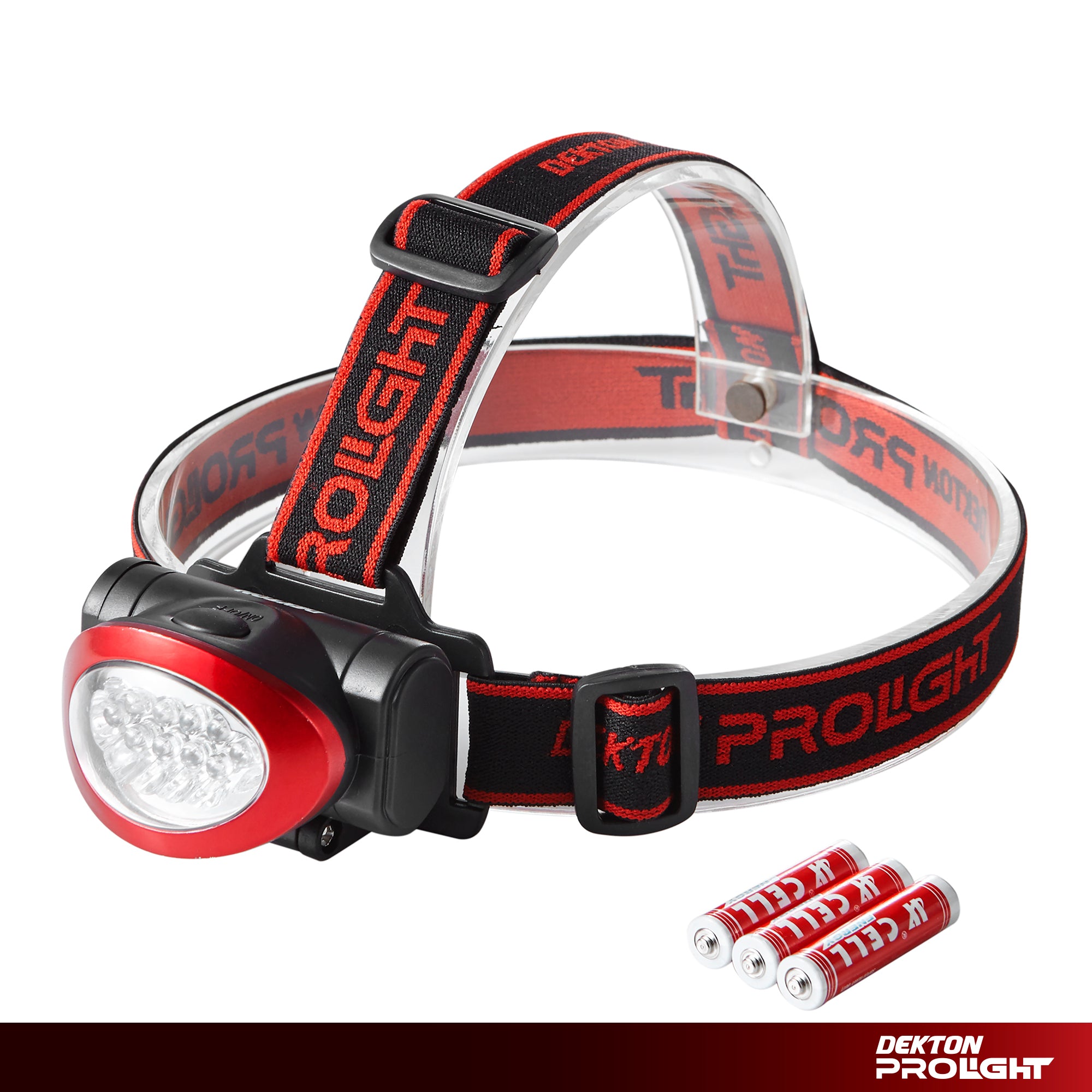 Dekton Pathfinder LED Head Light Torch Headlamp 55 Lumens 10M Range & Batteries Dekton Pathfinder LED Head Light Torch Headlamp 55 Lumens 10M Range & Batteries